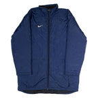 NIKE Insulated Mens Coat Blue 90s M