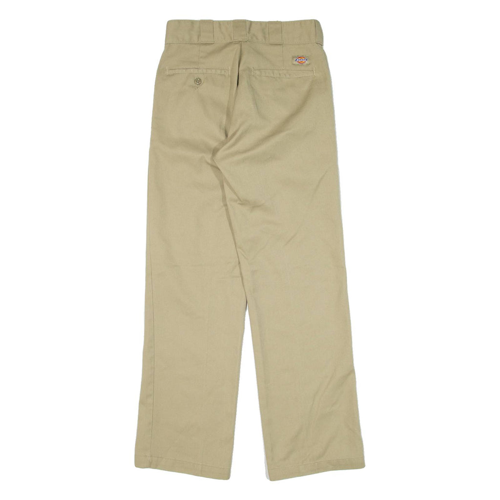 DICKIES 874 Workwear Mens Trousers Beige Regular Straight W28 L30