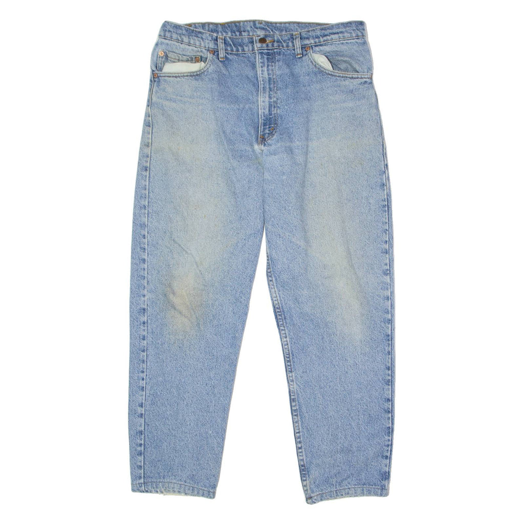 LEVI'S Altered Mens Jeans Blue Regular Tapered 90s Stone Wash W34 L28