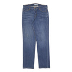 LEVI'S 512 Bootcut Womens Jeans Blue Cotton Blend Regular W32 L32 Stylish Rivets