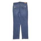 LEVI'S 512 Bootcut Womens Jeans Blue Cotton Blend Regular W32 L32 Stylish Rivets