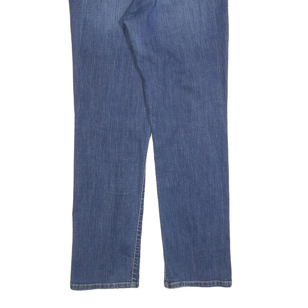 LEVI'S 512 Bootcut Womens Jeans Blue Cotton Blend Regular W32 L32 Stylish Rivets