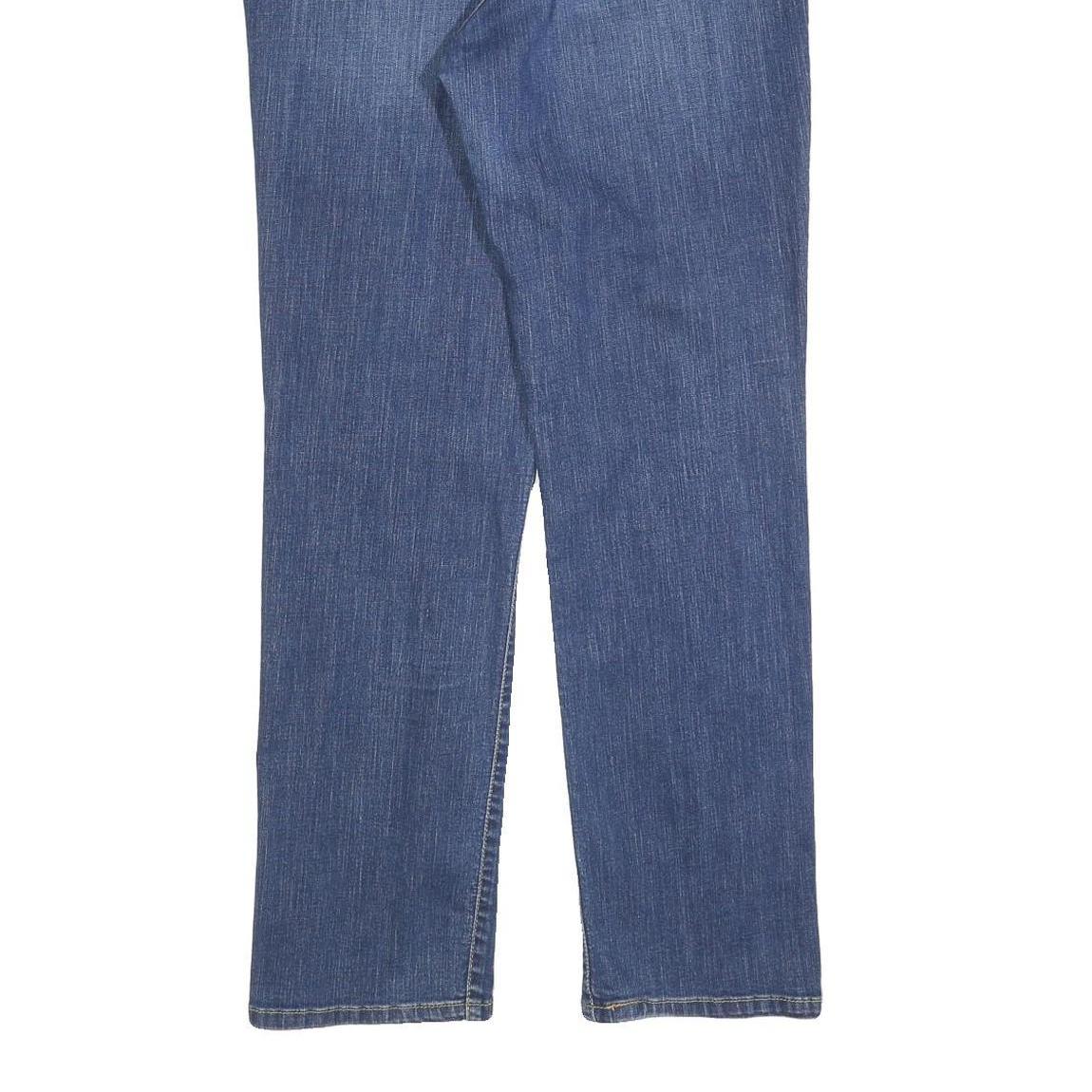 LEVI'S 512 Bootcut Womens Jeans Blue Cotton Blend Regular W32 L32 Stylish Rivets