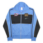 PUMA X RHUDE Mens Blue & Black Zip Jacket S Polyester Blend Sportswear Track Top