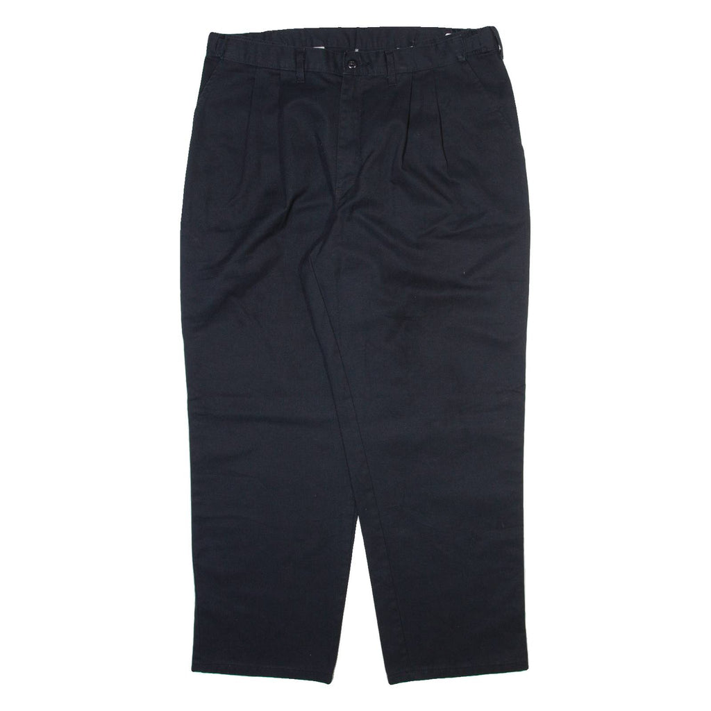 DICKIES Mens Trousers Black Relaxed Straight W38 L30