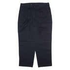 DICKIES Mens Trousers Black Relaxed Straight W38 L30