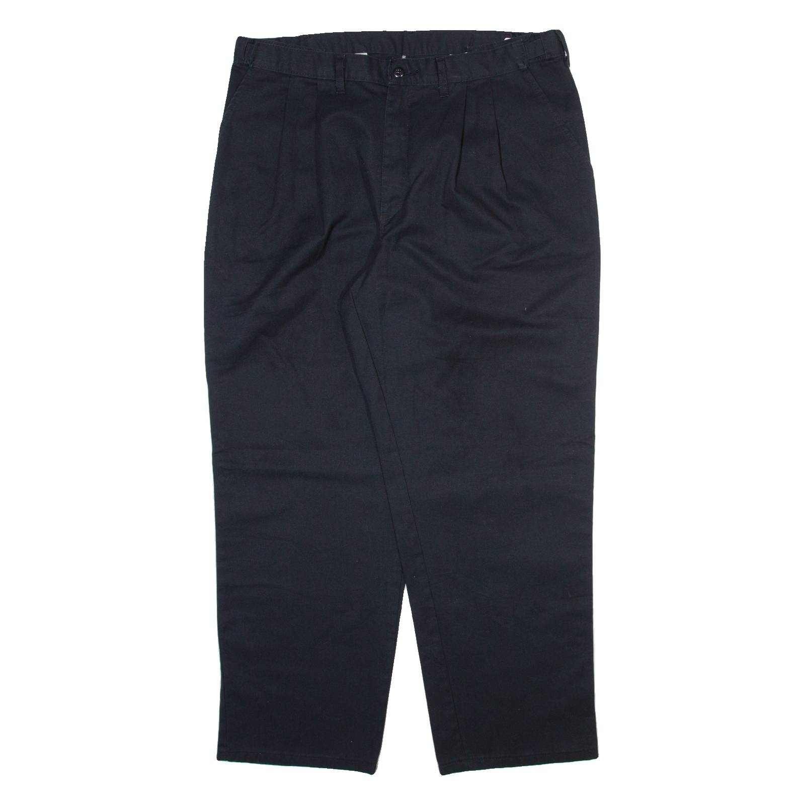 DICKIES Mens Trousers Black Relaxed Straight W38 L30