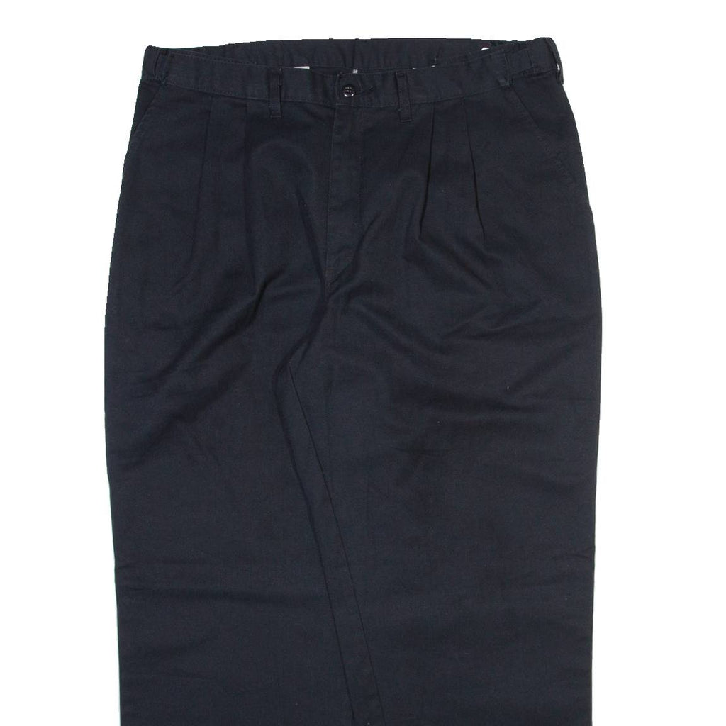 DICKIES Mens Trousers Black Relaxed Straight W38 L30