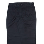 DICKIES Mens Trousers Black Relaxed Straight W38 L30