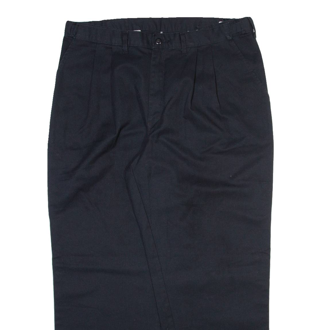 DICKIES Mens Trousers Black Relaxed Straight W38 L30