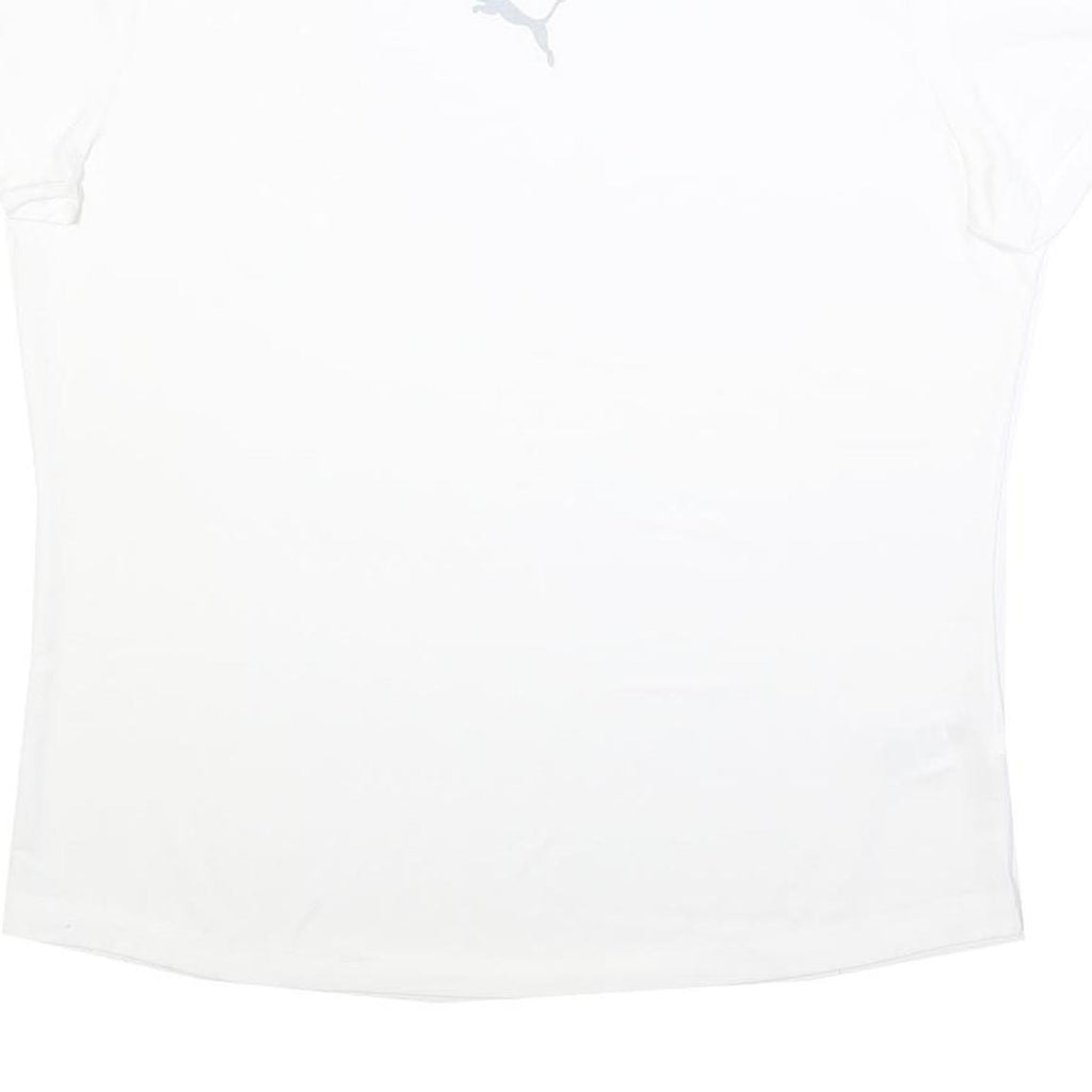 PUMA Mens White Modern T-Shirt 2XL Short Sleeve Crew Neck Sportswear