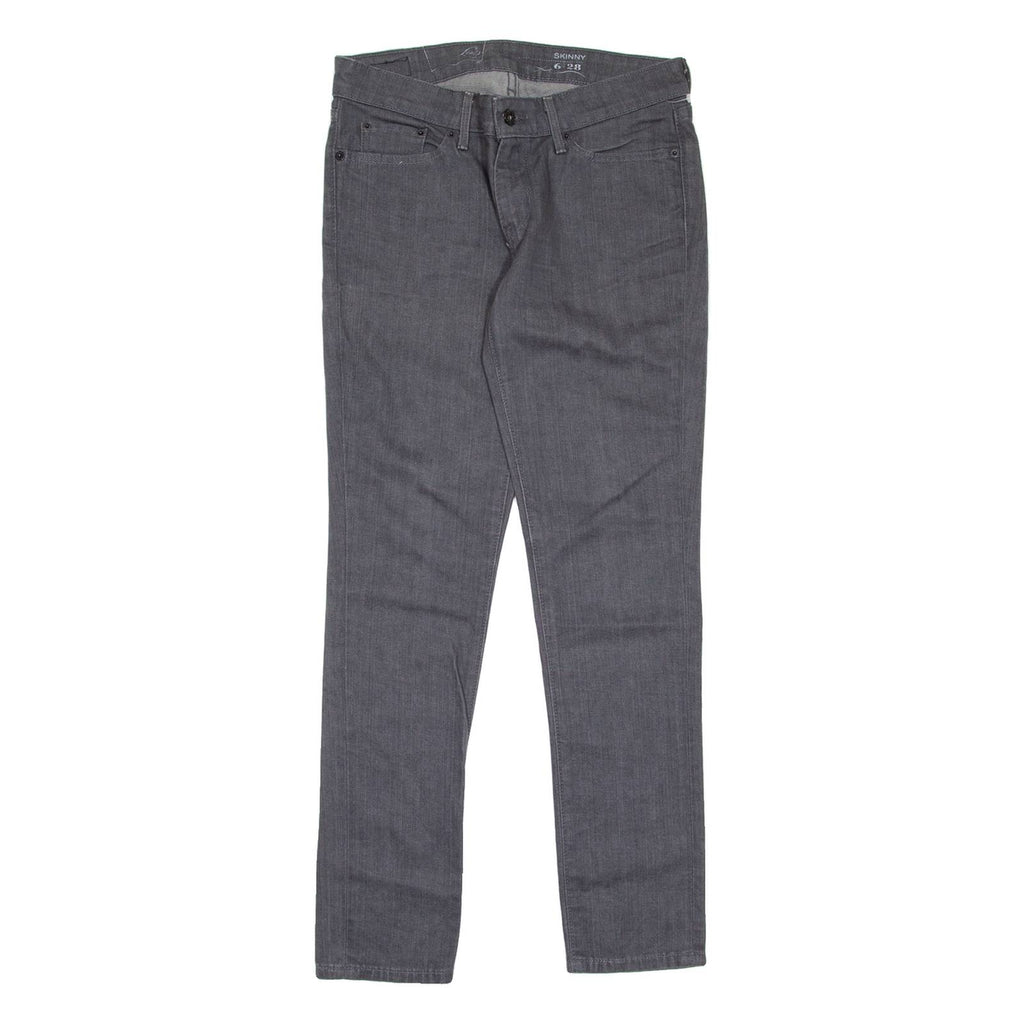LEVI'S Womens Jeans Grey Slim Skinny W28 L29