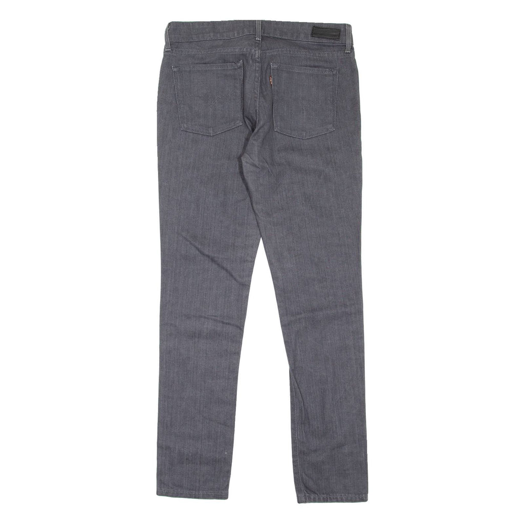 LEVI'S Womens Jeans Grey Slim Skinny W28 L29