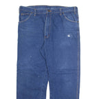 DICKIES Mens Jeans Blue Regular Straight W40 L30