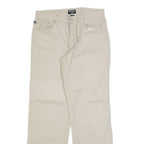 RALPH LAUREN POLO JEANS COMPANY Womens Trousers Cream Regular Straight W30 L31