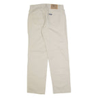 RALPH LAUREN POLO JEANS COMPANY Womens Trousers Cream Regular Straight W30 L31