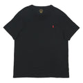 POLO RALPH LAUREN Mens Black Classic T-Shirt XL Short Sleeve Crew Neck Cotton
