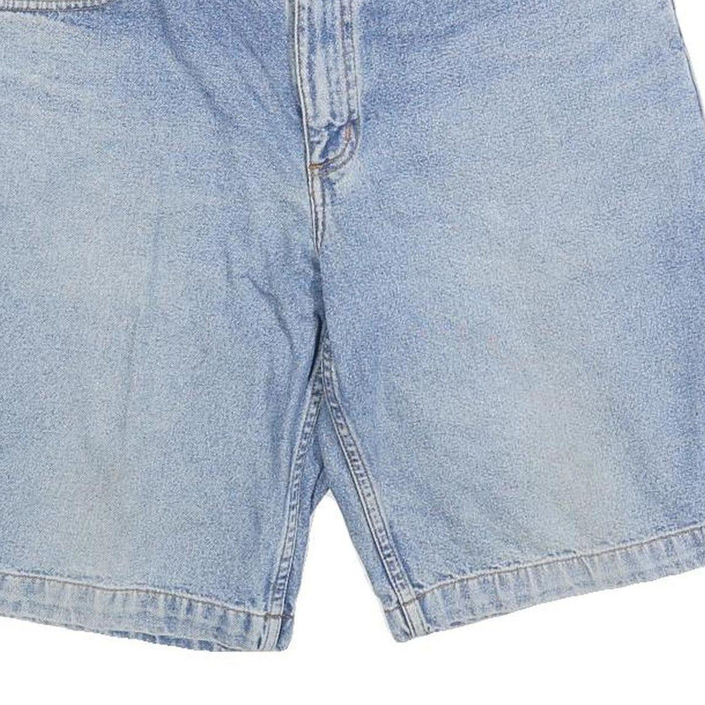 WRANGLER Mens Denim Blue Casual Shorts L W32 Cotton Blend Comfortable Fit