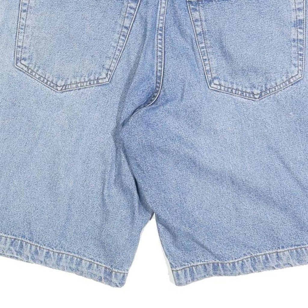 WRANGLER Mens Denim Blue Casual Shorts L W32 Cotton Blend Comfortable Fit