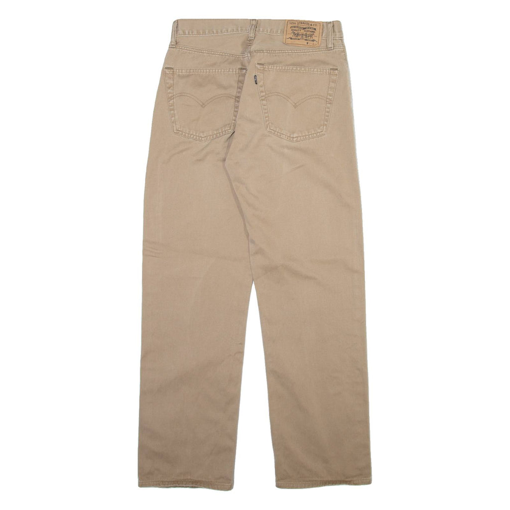 LEVI'S 451 Mens Trousers Beige Regular Straight W29 L29