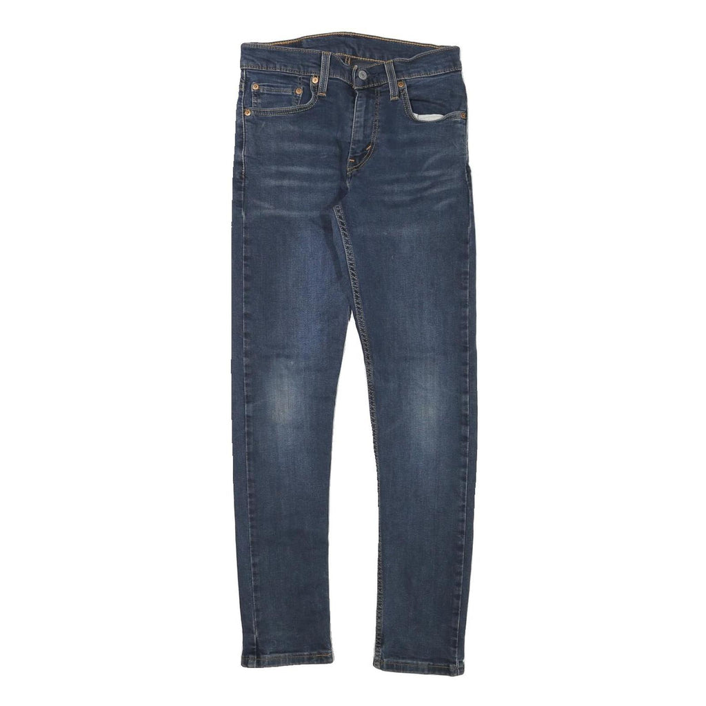 LEVI'S 512 Mens Jeans Blue Slim Skinny Denim Medium W27 L29 Authentic Brand