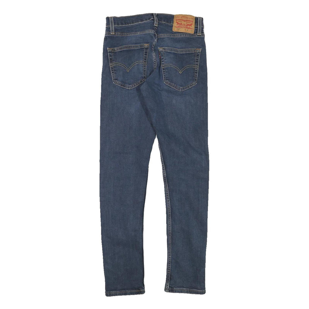LEVI'S 512 Mens Jeans Blue Slim Skinny Denim Medium W27 L29 Authentic Brand