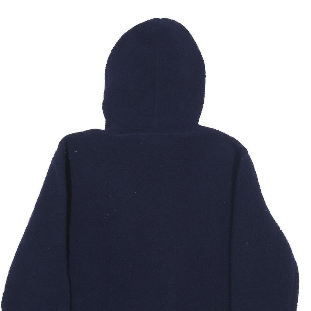 FILA Womens Navy Hoodie L Polyester Pullover Logo Casual Sweater