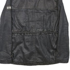 DIESEL Womens Black Zip Jacket S Polyester Blend Casual Outerwear