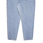 LEE Womens Jeans Blue Relaxed Tapered Denim Medium W34 L26 Zip Closure