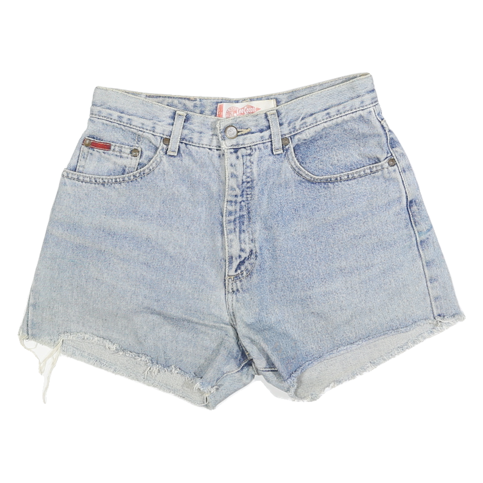 LEE COOPER Womens Denim Blue Casual Shorts S W28 Vintage Style Summer