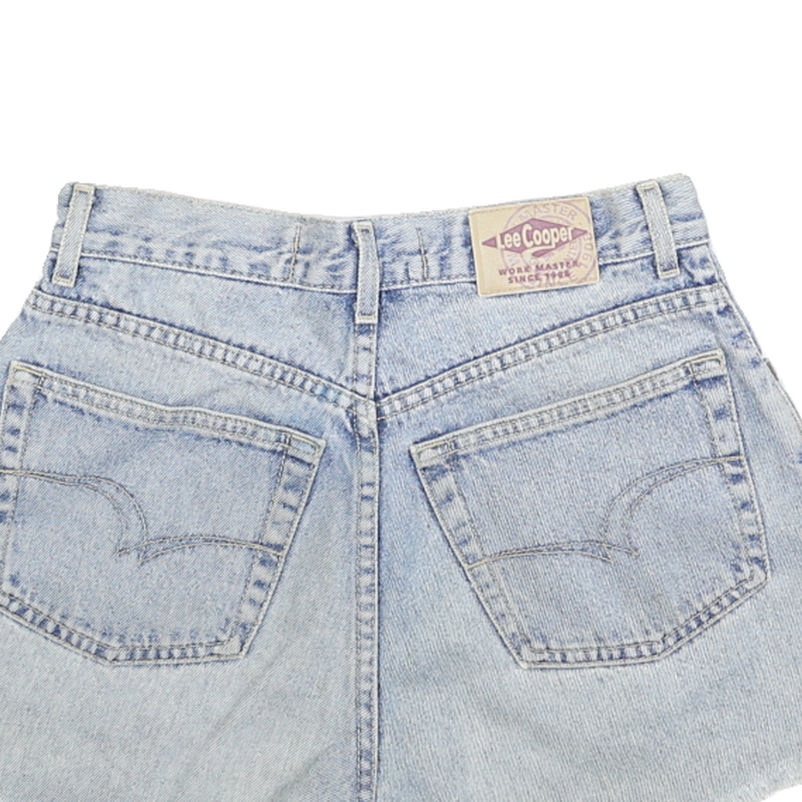LEE COOPER Womens Denim Blue Casual Shorts S W28 Vintage Style Summer