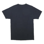 POETIC JUSTICE Mens Black Graphic T-Shirt M Short Sleeve Crew Neck Cotton Casual