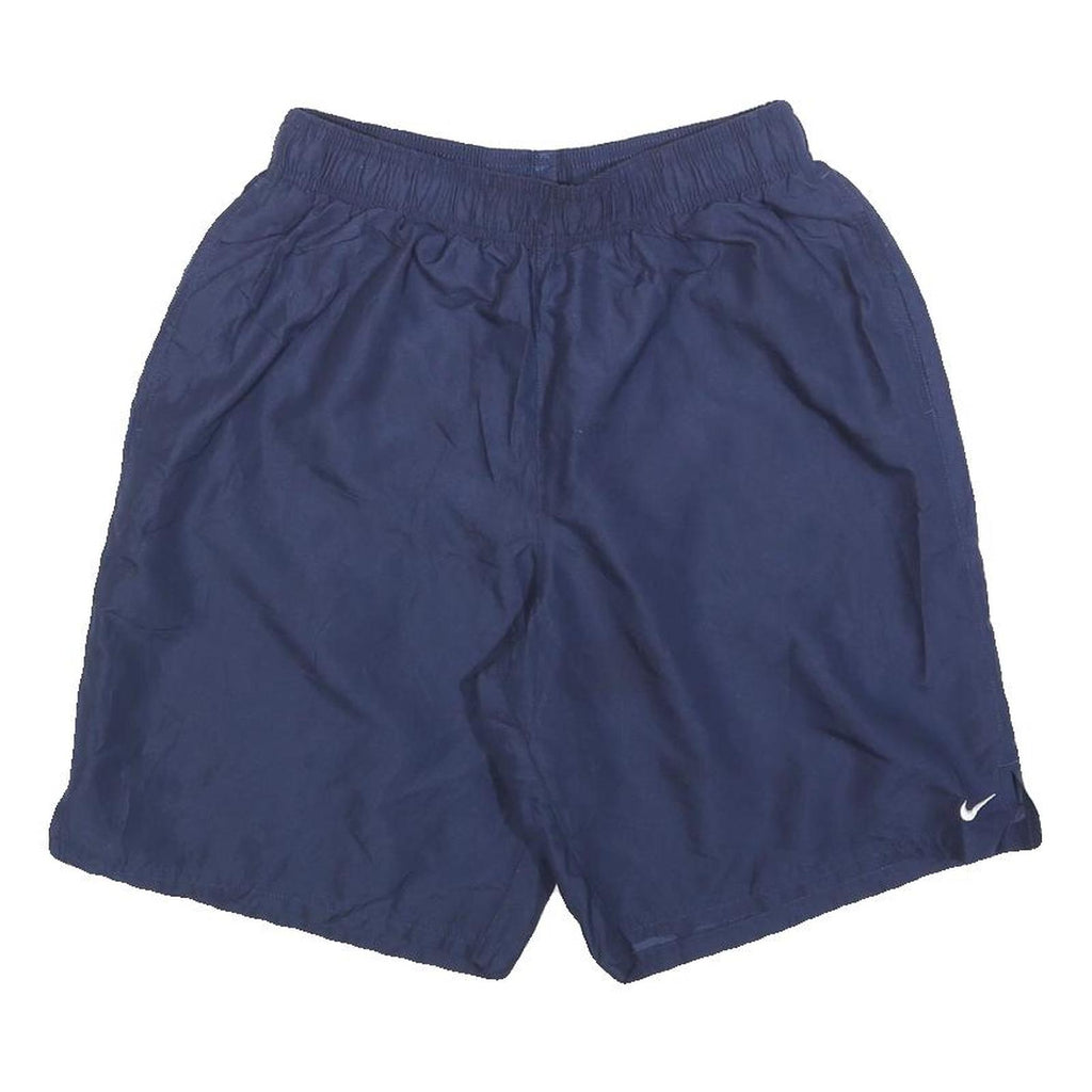 NIKE Mens Shorts Blue Sports Casual M W28 Lightweight Polyester