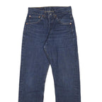 LEVI'S 535 04 Womens Jeans Blue Regular Straight Denim Medium W25 L32 Classic