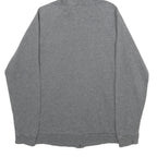 UNDER ARMOUR Mens Grey Full Zip Hoodie S Cotton Blend Casual Sportswear