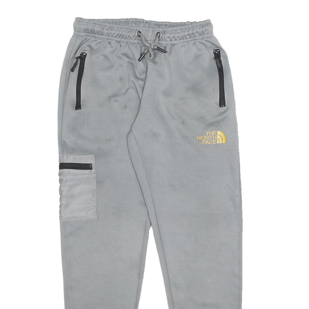 THE NORTH FACE Mens Joggers Grey Slim Tapered S W24 L27 Drawstring Casual Wear