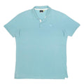 DIADORA Mens Blue Polo Shirt 3XL Cotton Short Sleeve Casual Lightweight