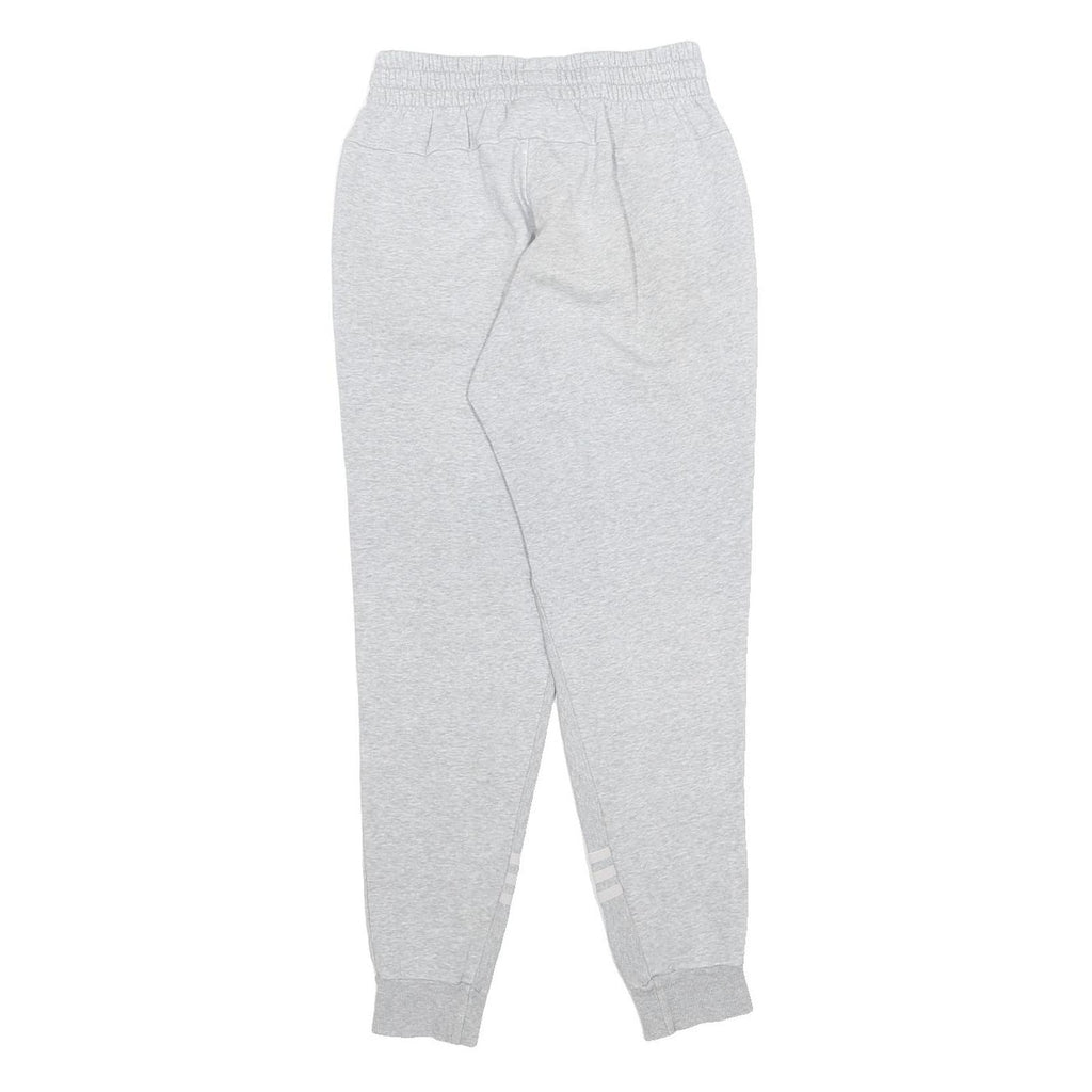 ADIDAS Womens Joggers Grey XS W23 L26 Cotton Blend Slim Tapered Jogging Bottoms