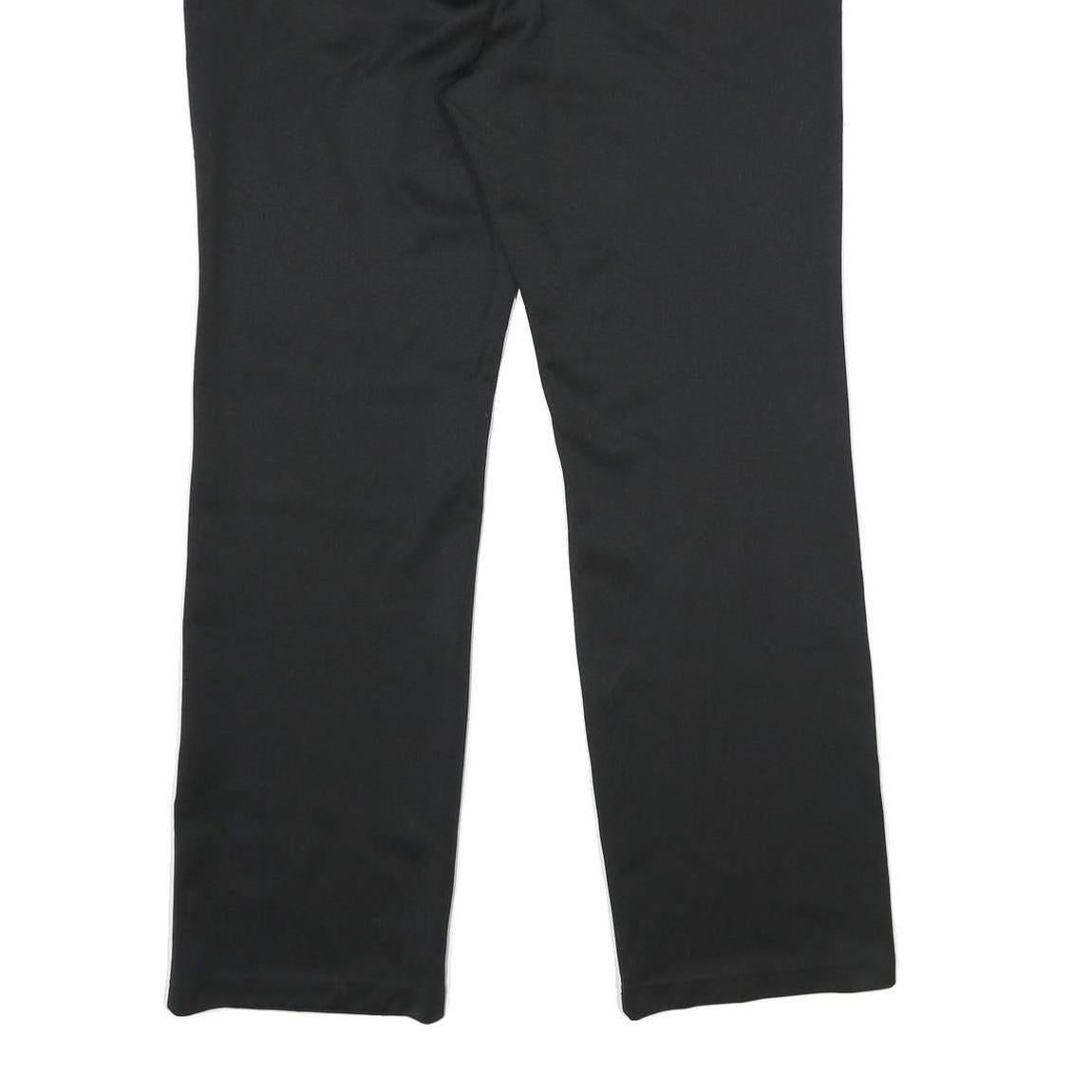 REEBOK Mens Joggers Black XL W34 L30 Regular Fit Straight Leg Sports Leisurewear