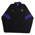 NIKE University Of Washington Huskies Mens Pullover Jacket Black XL