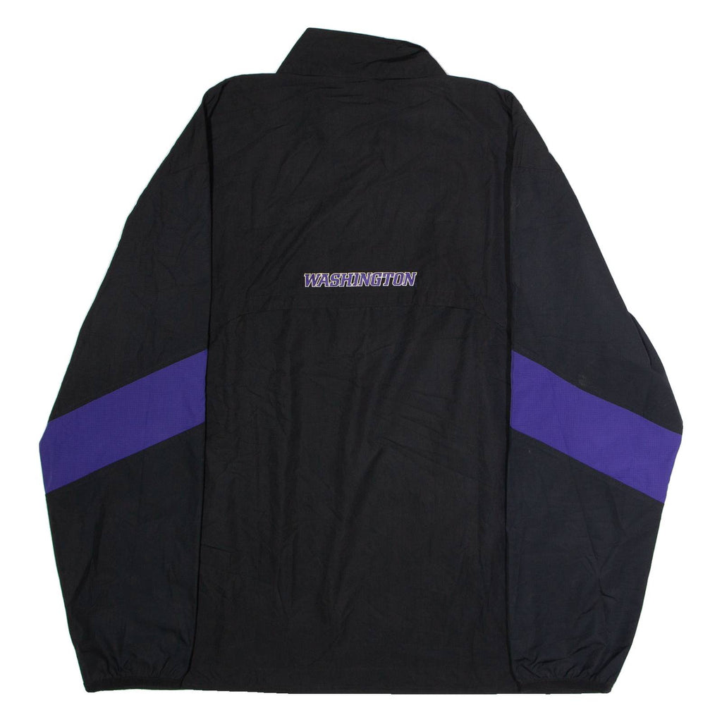 NIKE University Of Washington Huskies Mens Pullover Jacket Black XL