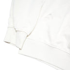 CARHARTT Womens White ¼ Zip Hoodie S Sleeve Logo Plain Cotton Blend Casual