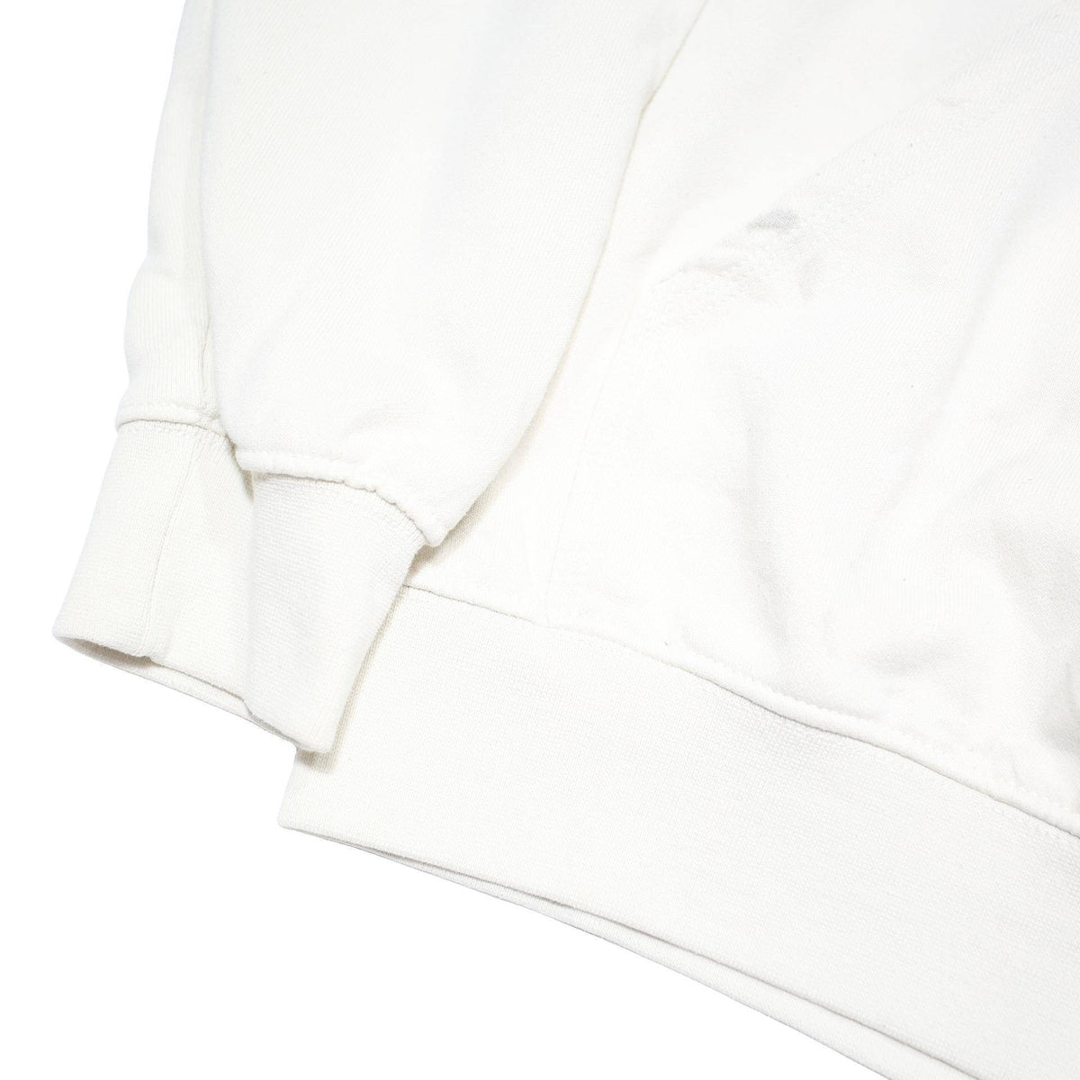 CARHARTT Womens White ¼ Zip Hoodie S Sleeve Logo Plain Cotton Blend Casual