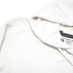 CARHARTT Womens White ¼ Zip Hoodie S Sleeve Logo Plain Cotton Blend Casual