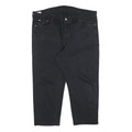 LEVI'S 501 BIG E Mens Jeans Black Regular Straight Denim Raw W44 L26 Classic