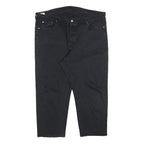 LEVI'S 501 BIG E Mens Jeans Black Regular Straight Denim Raw W44 L26 Classic