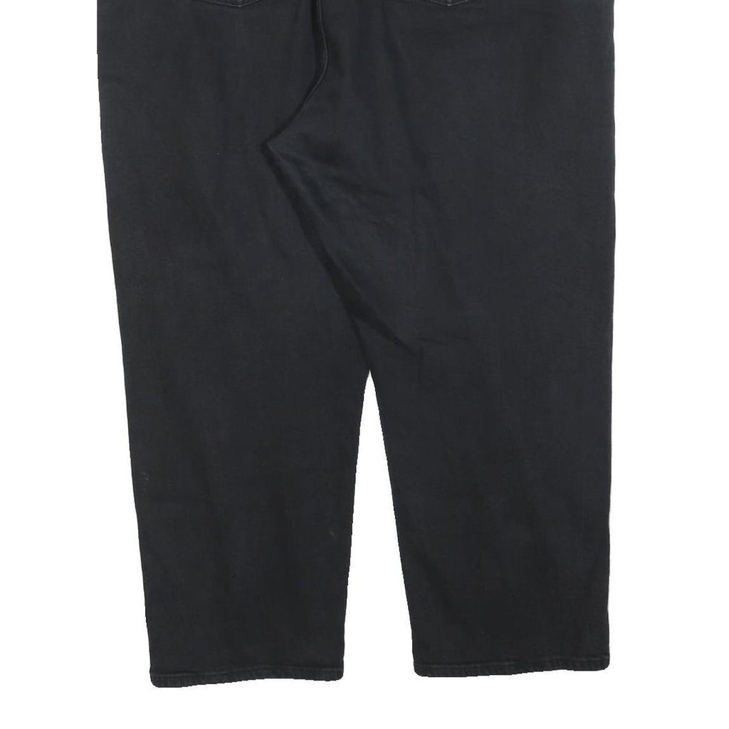 LEVI'S 501 BIG E Mens Jeans Black Regular Straight Denim Raw W44 L26 Classic