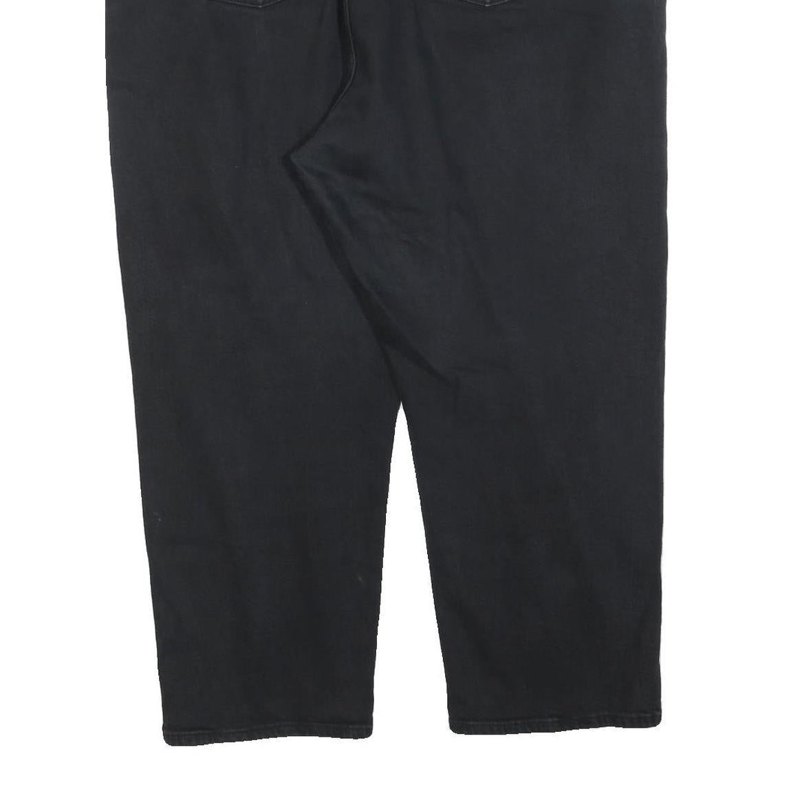 LEVI'S 501 BIG E Mens Jeans Black Regular Straight Denim Raw W44 L26 Classic