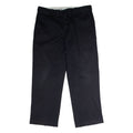 DICKIES 874 Workwear Mens Twill Trousers Black Classic Straight W38 L28
