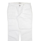 DICKIES Carpenter Womens Trousers White Regular Straight W36 L32